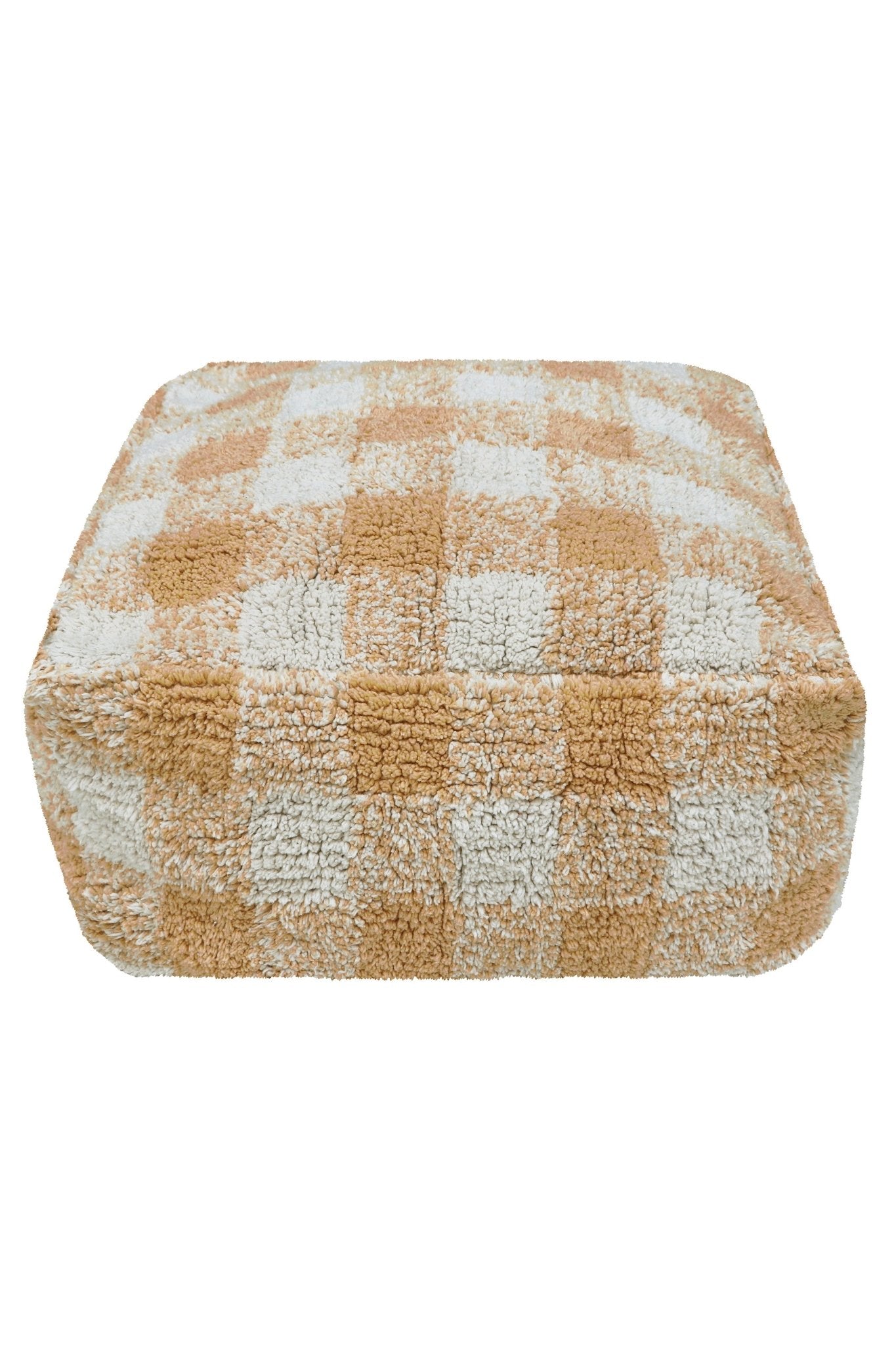 Lorena Canals Pouf VICHY Honig | 20x40cm - Sir Henrys