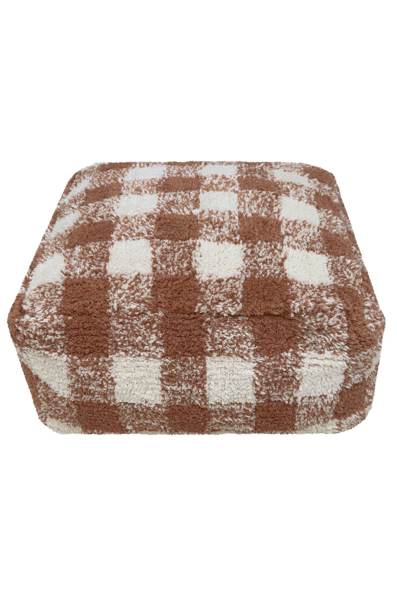 Lorena Canals Pouf VICHY Toffee | 20x40cm - Sir Henrys