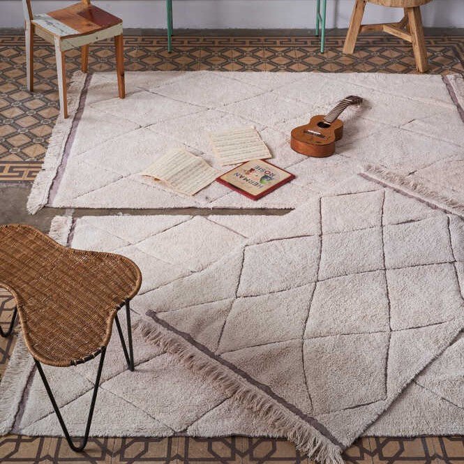 Lorena Canals RugCycled waschbarer Teppich BERBER | 200x140cm - Sir Henrys