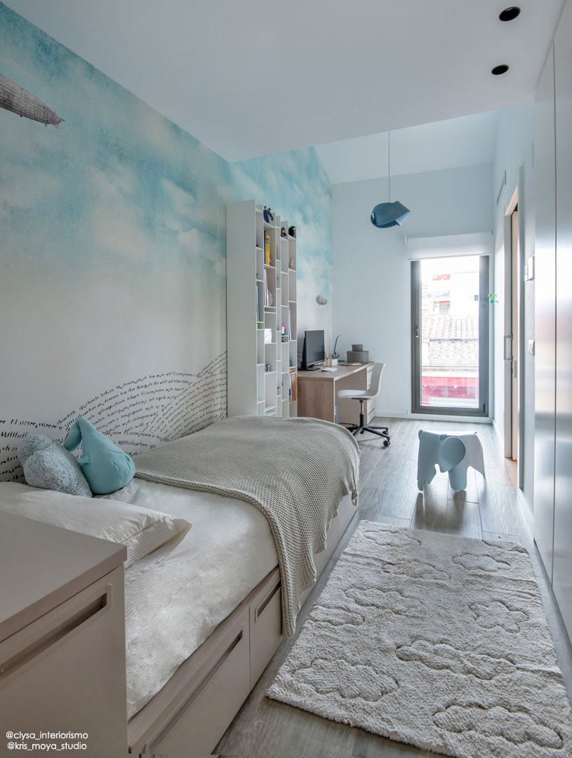 Lorena Canals RugCycled waschbarer Teppich CLOUDS | 130x90cm - Sir Henrys