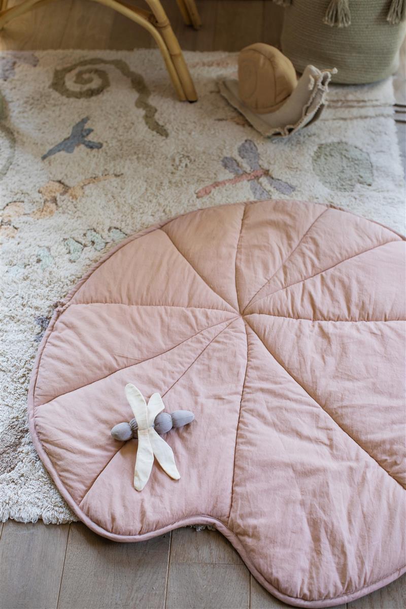 Lorena Canals Spielmatte WATER LILY vintage nude | 95x95cm - Sir Henrys
