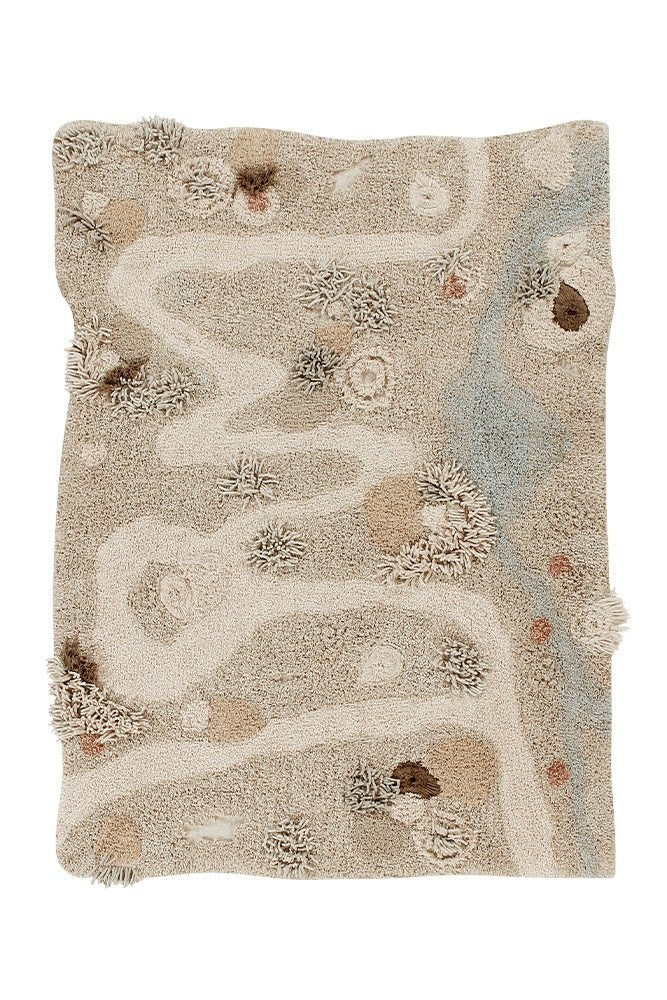 Lorena Canals waschbarer Spielteppich PFAD DER NATUR | 200x300cm - Sir Henrys