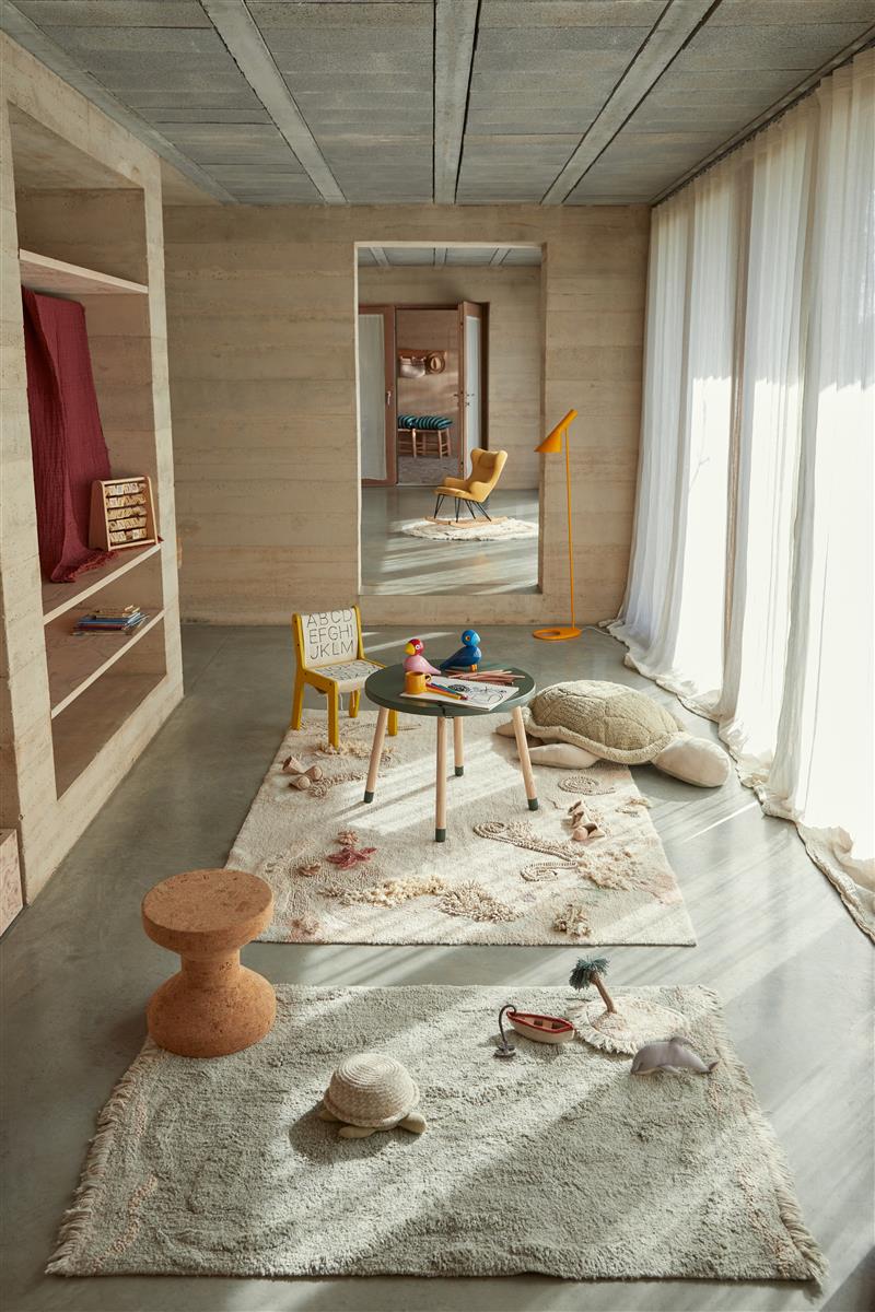 Lorena Canals waschbarer Spielteppich SEABED | 140x200cm - Sir Henrys