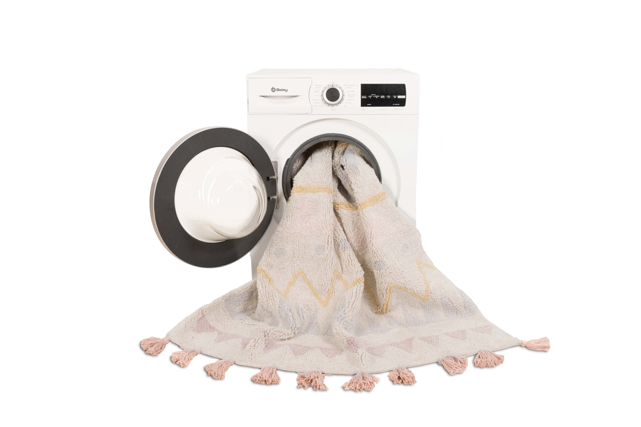 Lorena Canals waschbarer Teppich AZTECA vintage nude | 200x140cm - Sir Henrys