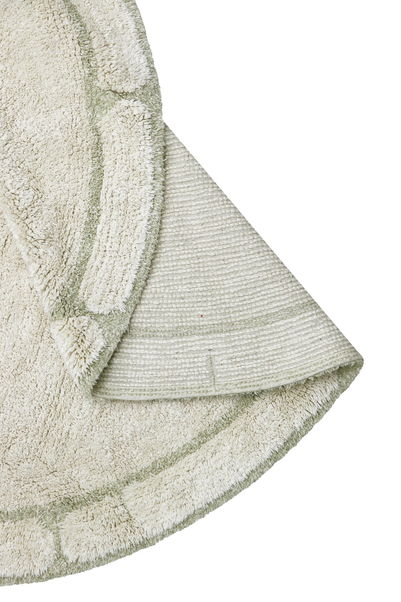 Lorena Canals waschbarer Teppich BAMBUSBLATT | 120x120cm - Sir Henrys