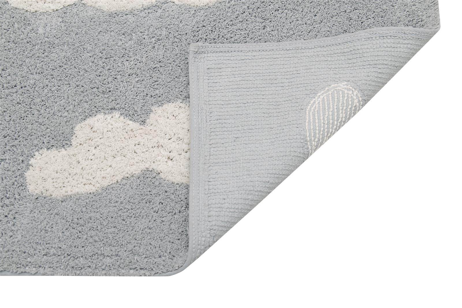 Lorena Canals waschbarer Teppich CLOUDS grau | 160x120cm - Sir Henrys