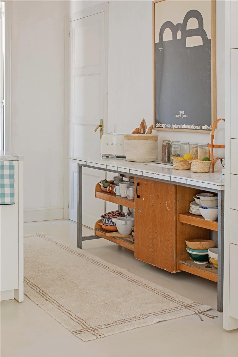 Lorena Canals waschbarer Teppich CUISINE natur | 230x80cm - Sir Henrys