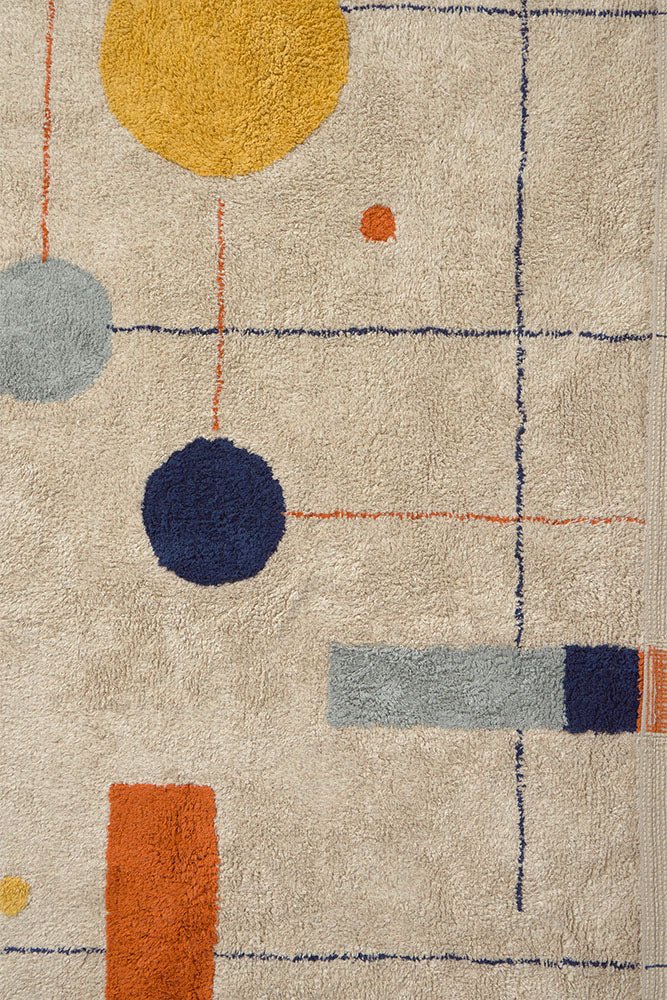 Lorena Canals waschbarer Teppich GEOMETRICAL SHAPES | 240x170cm - Sir Henrys