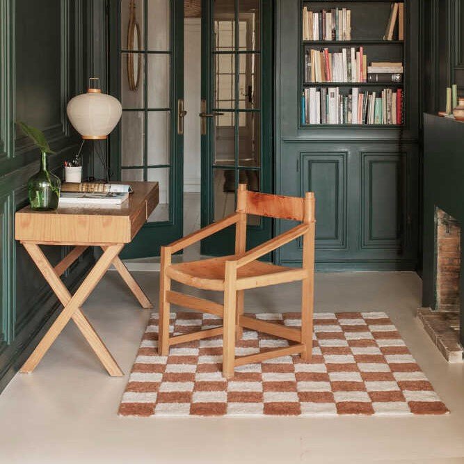 Lorena Canals waschbarer Teppich KITCHEN TILES natur | 160x120cm | 160x120x0cm - Sir Henrys