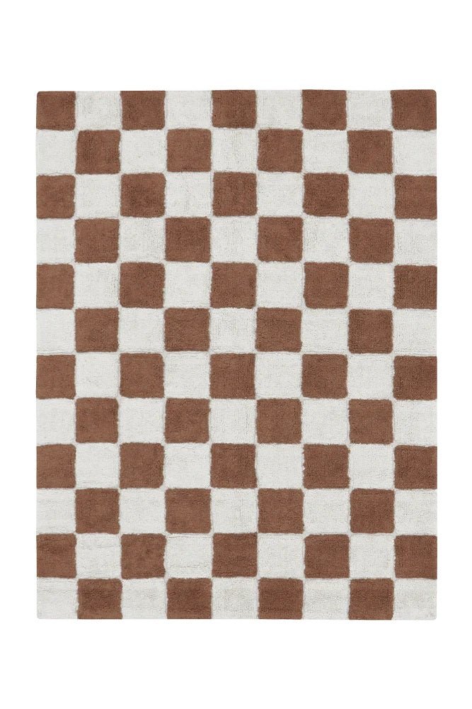 Lorena Canals waschbarer Teppich KITCHEN TILES natur | 160x120cm | 160x120x0cm - Sir Henrys