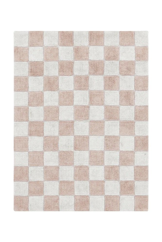 Lorena Canals waschbarer Teppich KITCHEN TILES rosa | 160x120cm - Sir Henrys