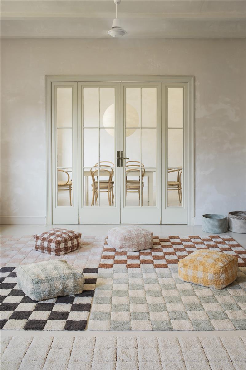 Lorena Canals Waschbarer Teppich KITCHEN TILES Rose | 130x90cm - Sir Henrys