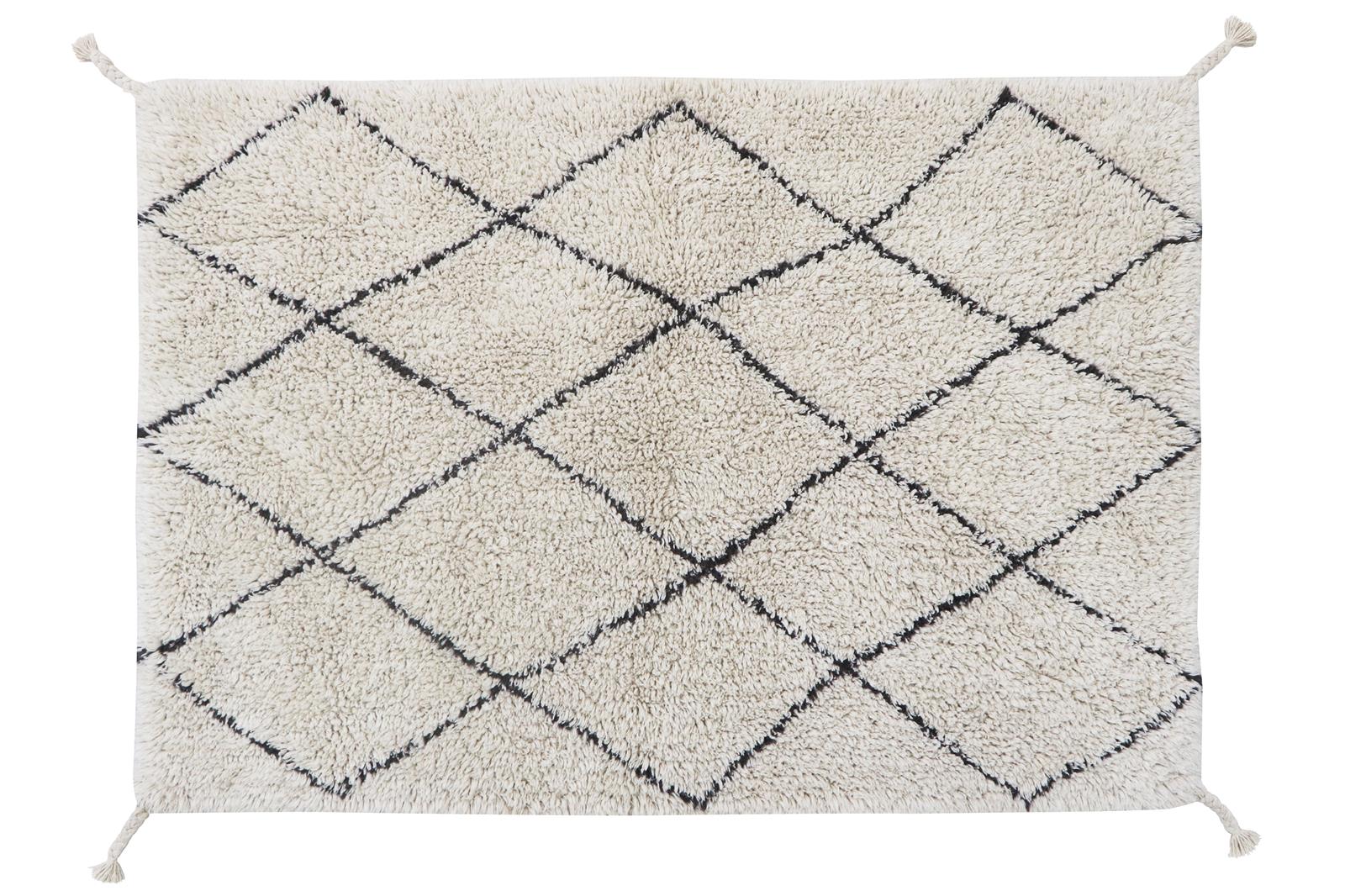Lorena Canals waschbarer Teppich MINI BEREBER | 100x70cm - Sir Henrys