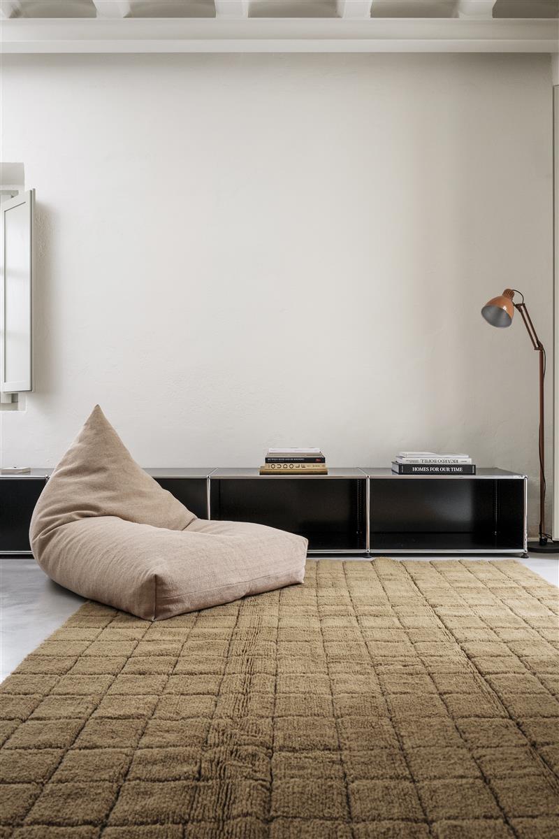Lorena Canals waschbarer Teppich MOSAIC ocker | 230x300cm - Sir Henrys