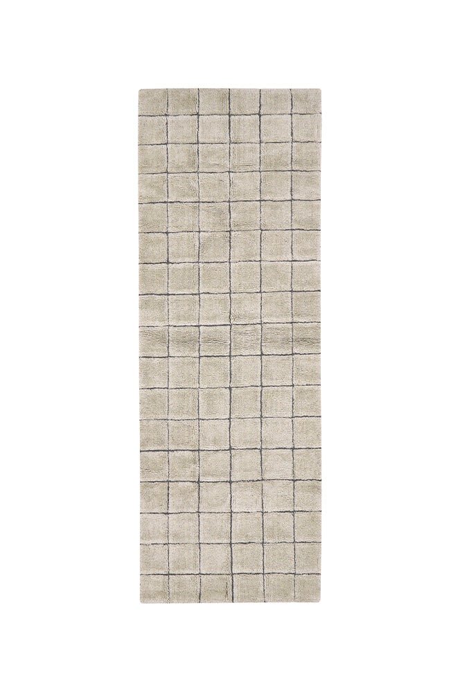 Lorena Canals waschbarer Teppich MOSAIC sandstein | 80x230cm - Sir Henrys