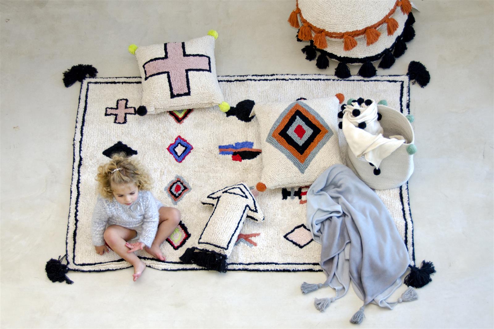 Lorena Canals waschbarer Teppich NAADOR | 200x140cm - Sir Henrys