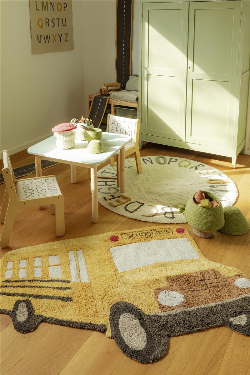 Lorena Canals waschbarer Teppich SCHULBUS | 130x90cm - Sir Henrys
