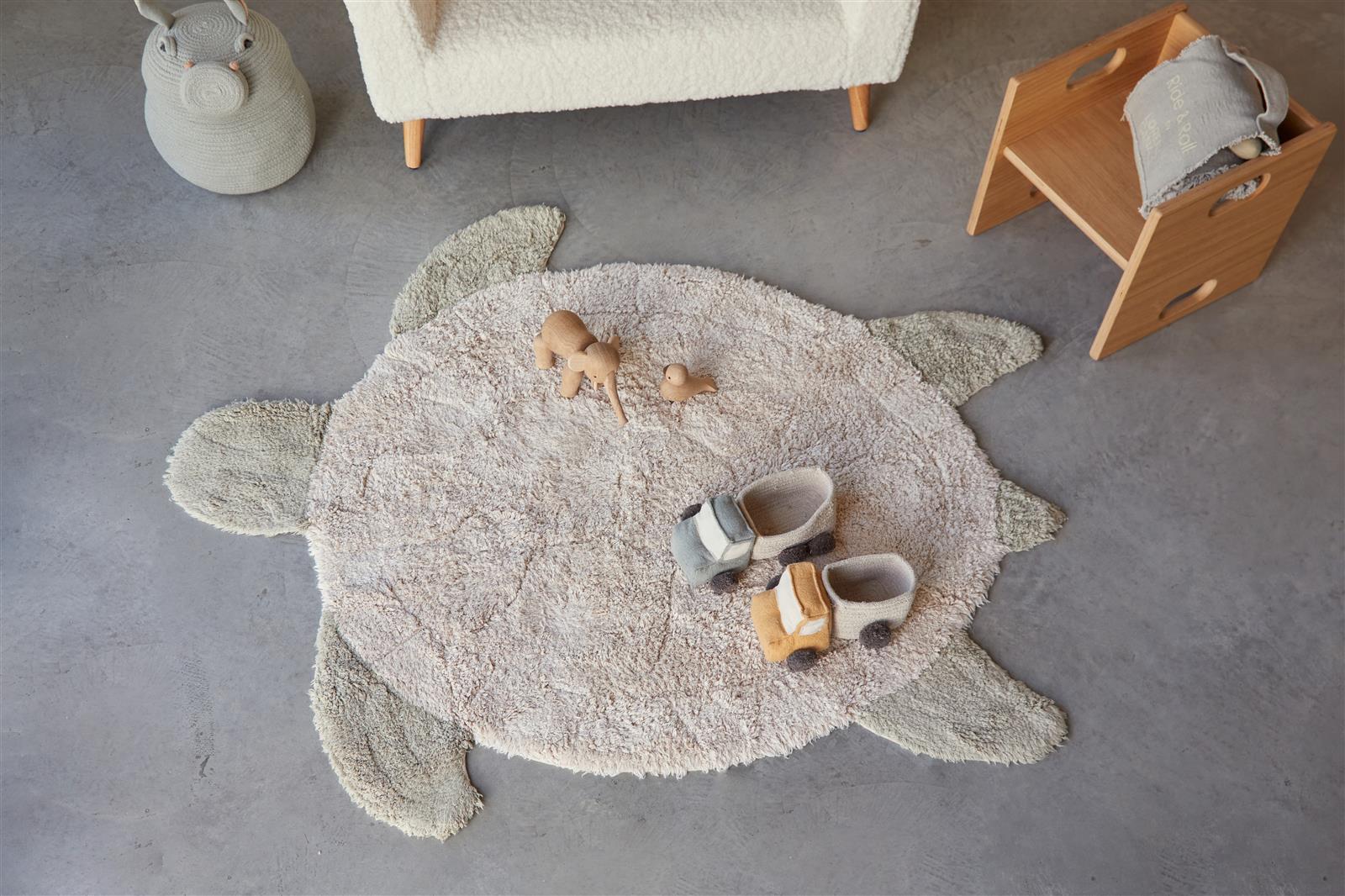 Lorena Canals waschbarer Teppich SEA TURTLE | 110x130cm - Sir Henrys