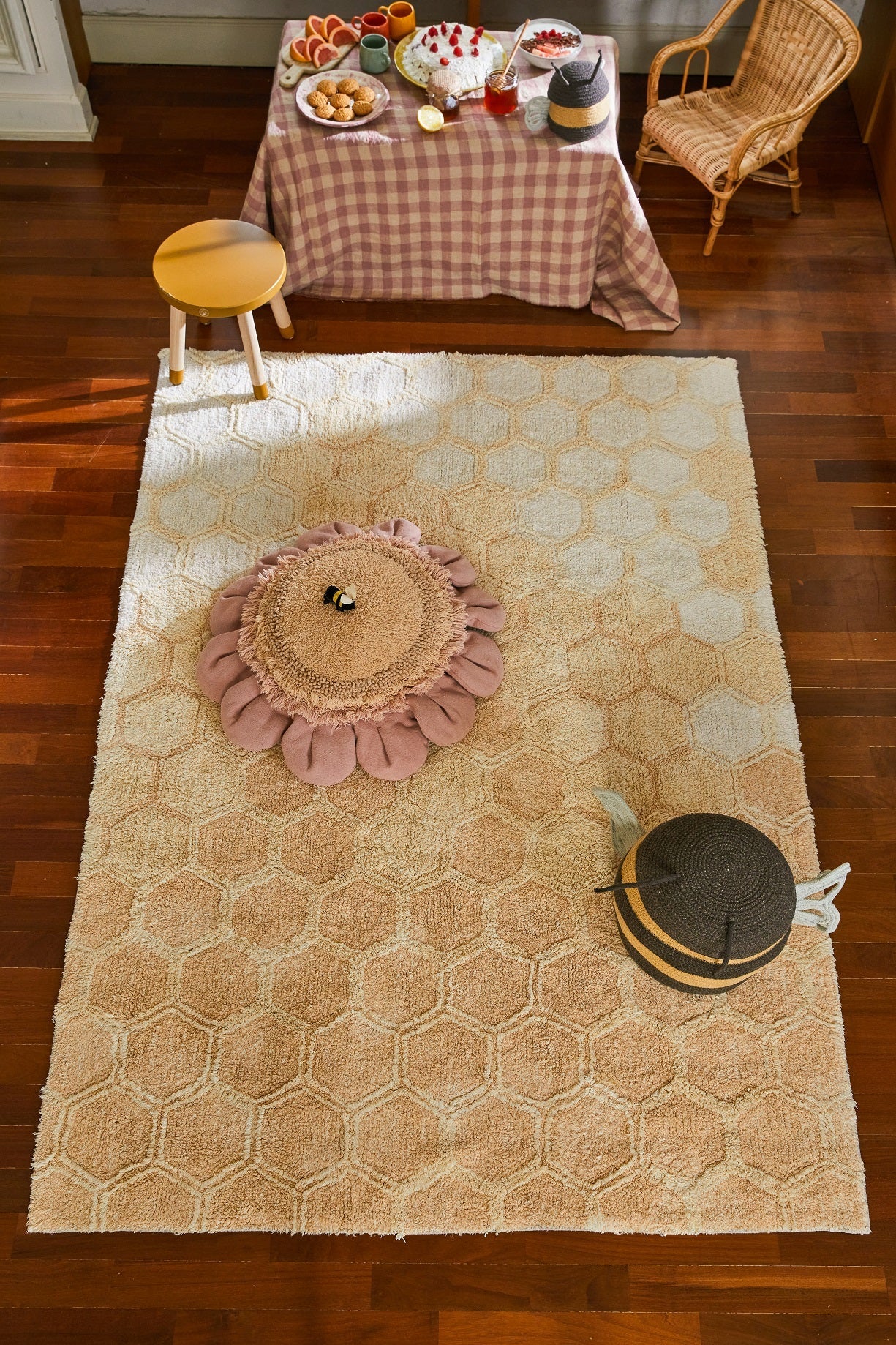 Lorena Canals waschbarer Teppich SWEET HONEY | 140x200cm - Sir Henrys