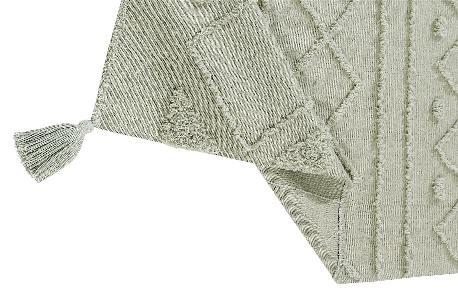 Lorena Canals waschbarer Teppich TRIBU oliv | 240x170 cm - Sir Henrys