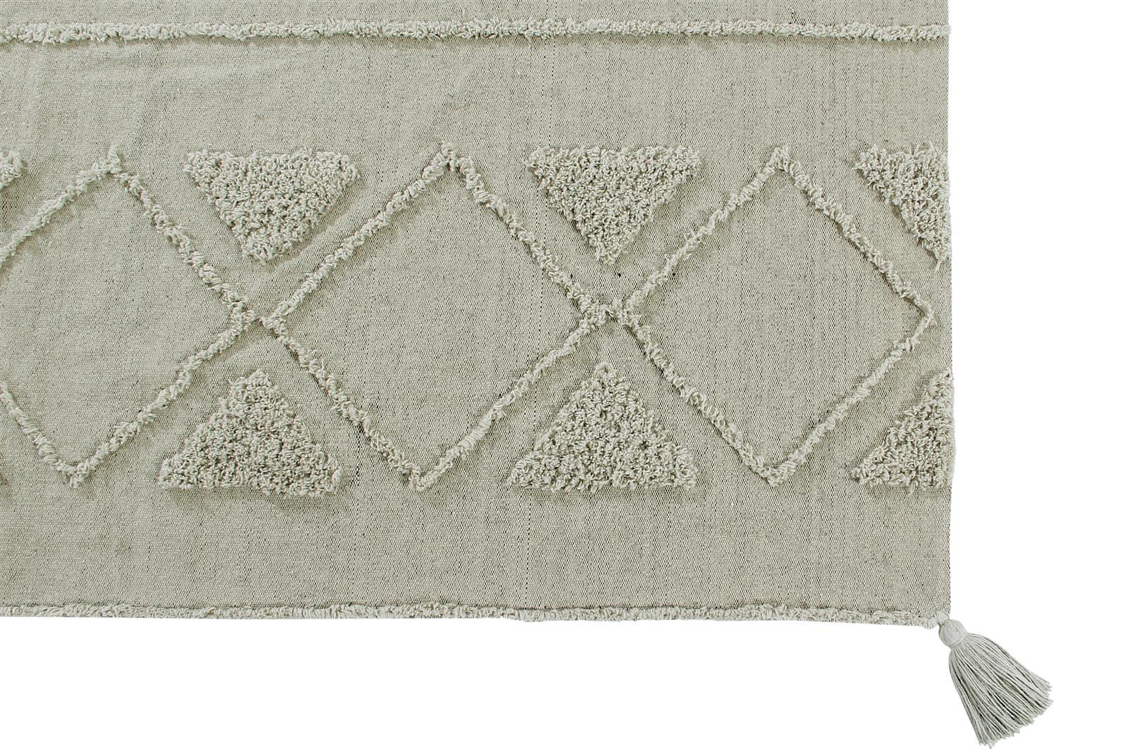 Lorena Canals waschbarer Teppich TRIBU oliv | 240x170 cm - Sir Henrys