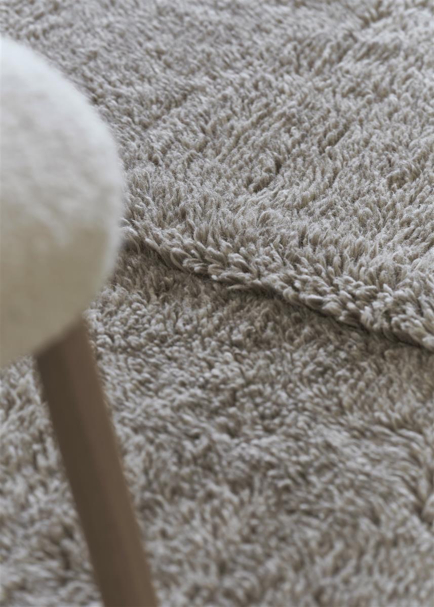 Lorena Canals waschbarer Teppich TUNDRA grau | 250x340cm - Sir Henrys