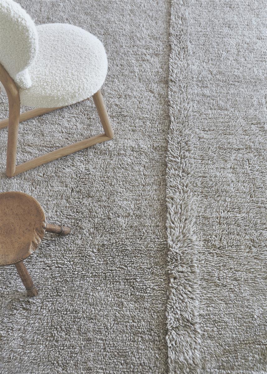 Lorena Canals waschbarer Teppich TUNDRA grau | 250x340cm - Sir Henrys