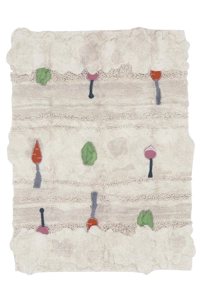 Lorena Canals waschbarer Teppich VEGGIE GARDEN | 160x120cm - Sir Henrys