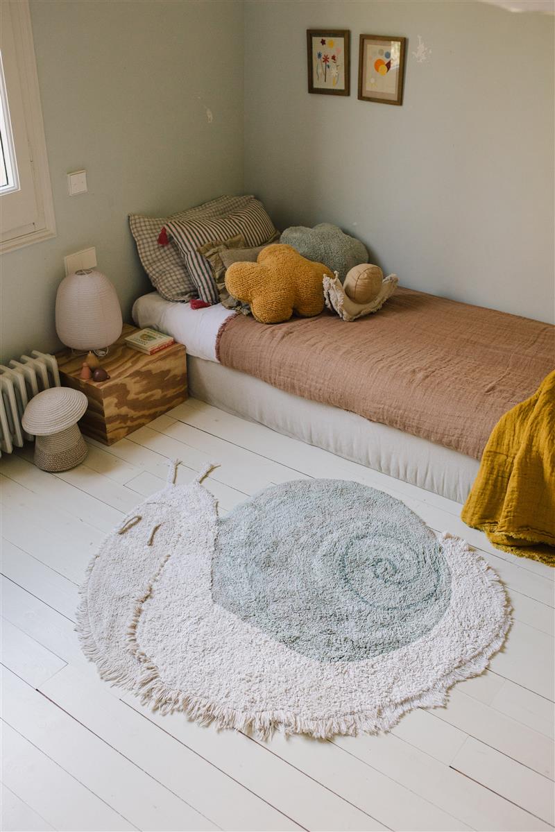 Lorena Canals waschbarer Tierteppich SCHNECKE | 100x120cm - Sir Henrys