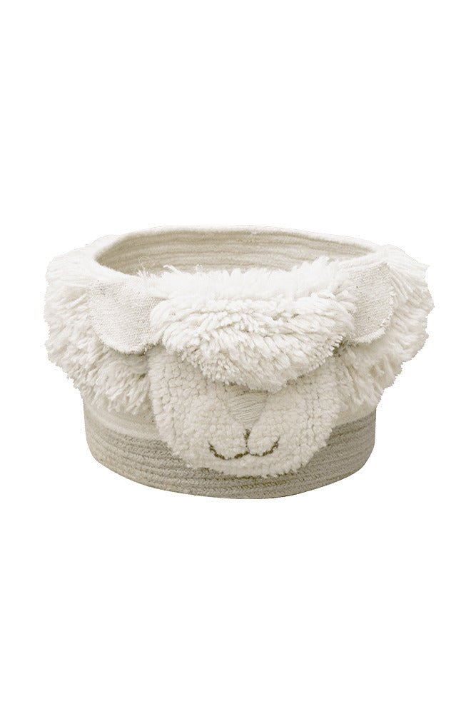 Lorena Canals Wollkorb PINK NOSE SHEEP | 27x22cm - Sir Henrys