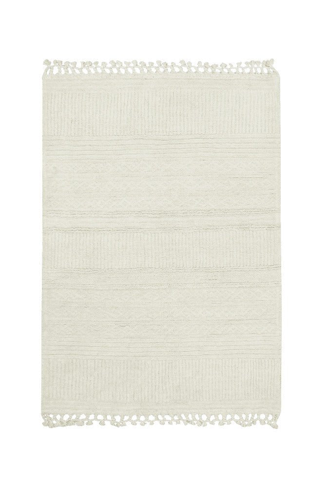 Lorena Canals Wollteppich ARI weiß | 200x140cm - Sir Henrys