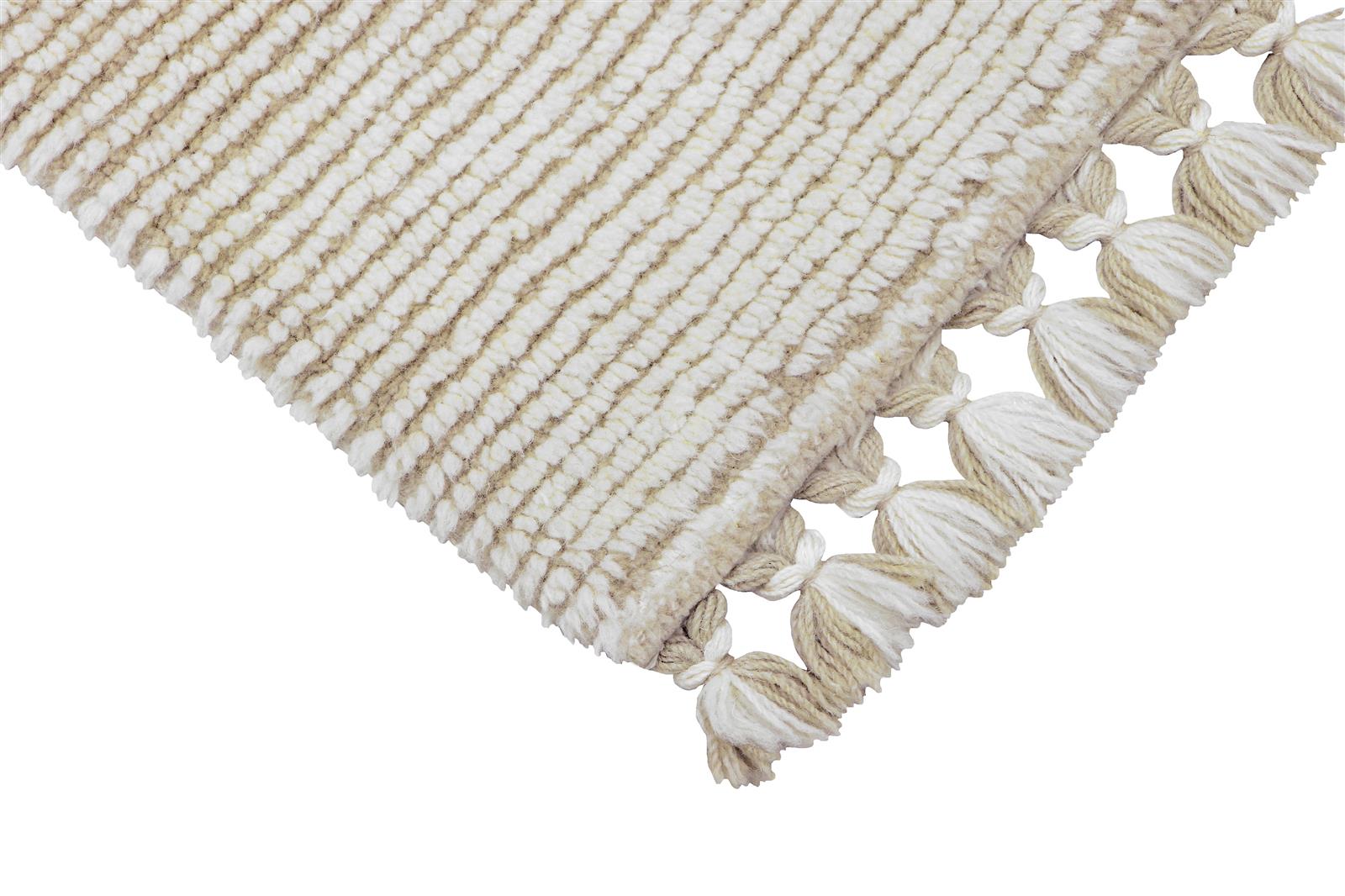 Lorena Canals Wollteppich KOA sandstein | 170x120cm - Sir Henrys