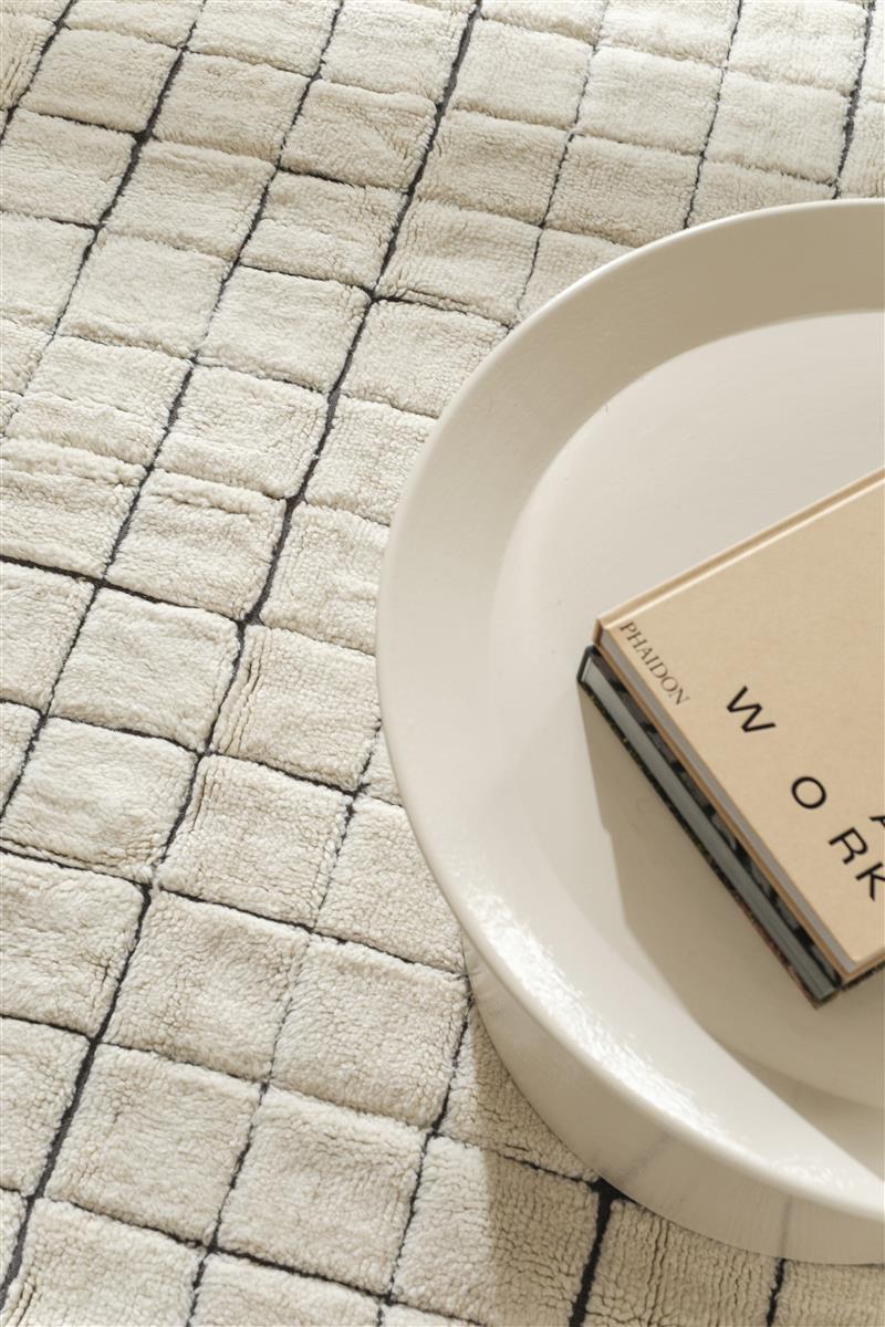 Lorena Canals Wollteppich MOSAIC natur | 240x170cm - Sir Henrys