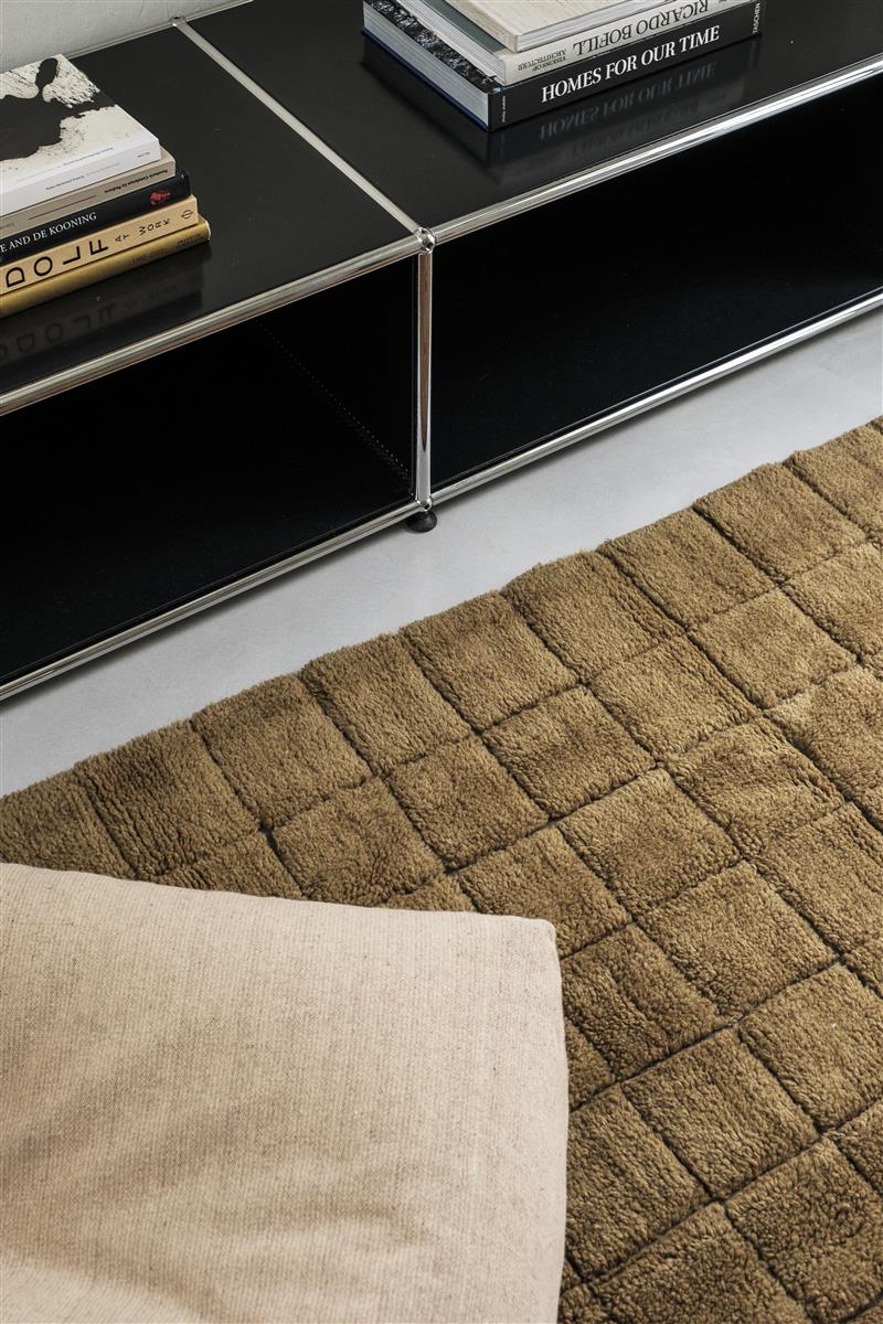 Lorena Canals Wollteppich MOSAIC ocker | 240x170cm - Sir Henrys