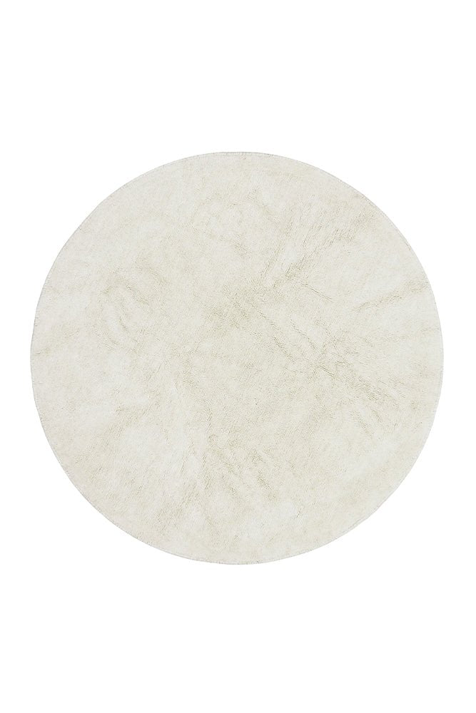 Lorena Canals Wollteppich Rond natur | 180x180cm - Sir Henrys