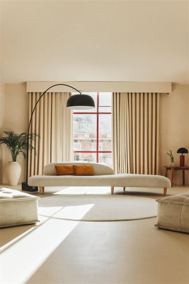 Lorena Canals Wollteppich ROND natur | 300x300cm - Sir Henrys