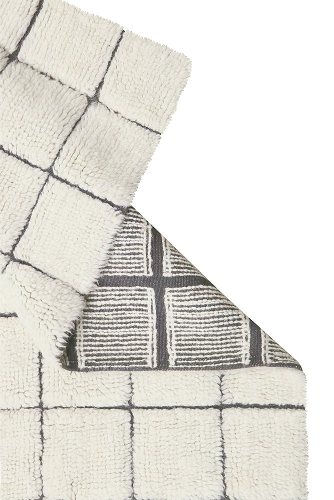 Lorena Canals Wollteppich RUNNER MOSAIC natur | 230x80cm - Sir Henrys