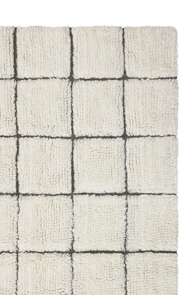 Lorena Canals Wollteppich RUNNER MOSAIC natur | 230x80cm - Sir Henrys
