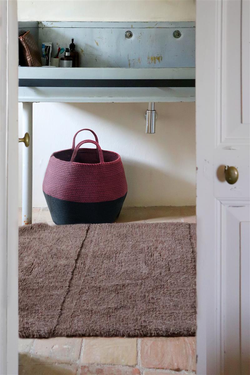 Lorena Canals Wollteppich STEPPE braun | 140x80cm - Sir Henrys