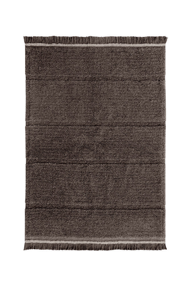 Lorena Canals Wollteppich STEPPE braun | 240x170cm - Sir Henrys