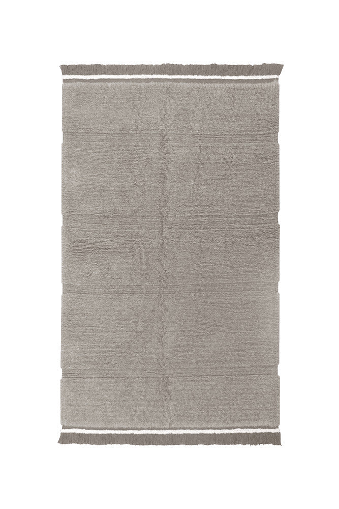 Lorena Canals Wollteppich STEPPE grau | 240x170cm - Sir Henrys