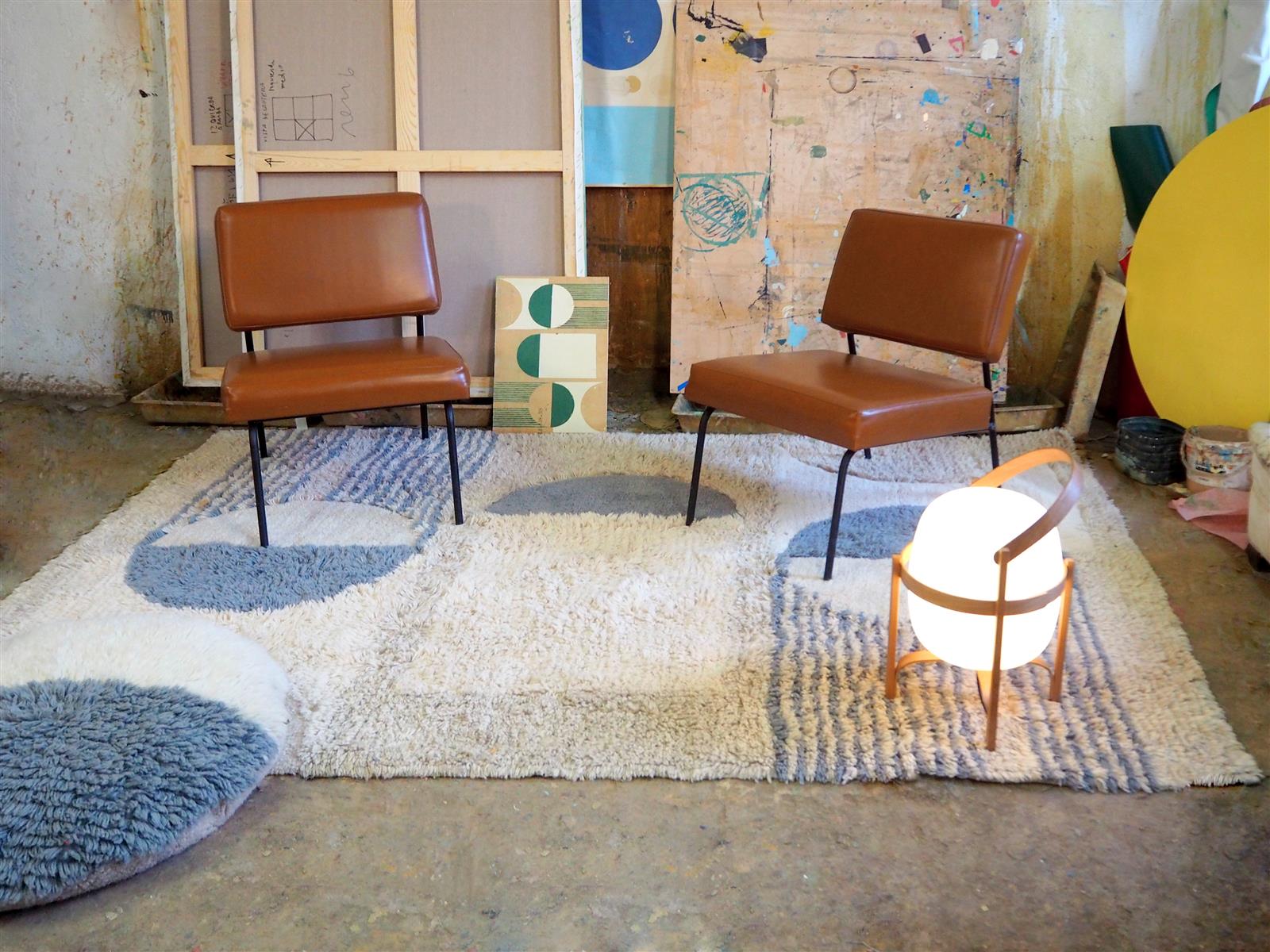 Lorena Canals Wollteppich SUN RAYS | 240x170cm - Sir Henrys