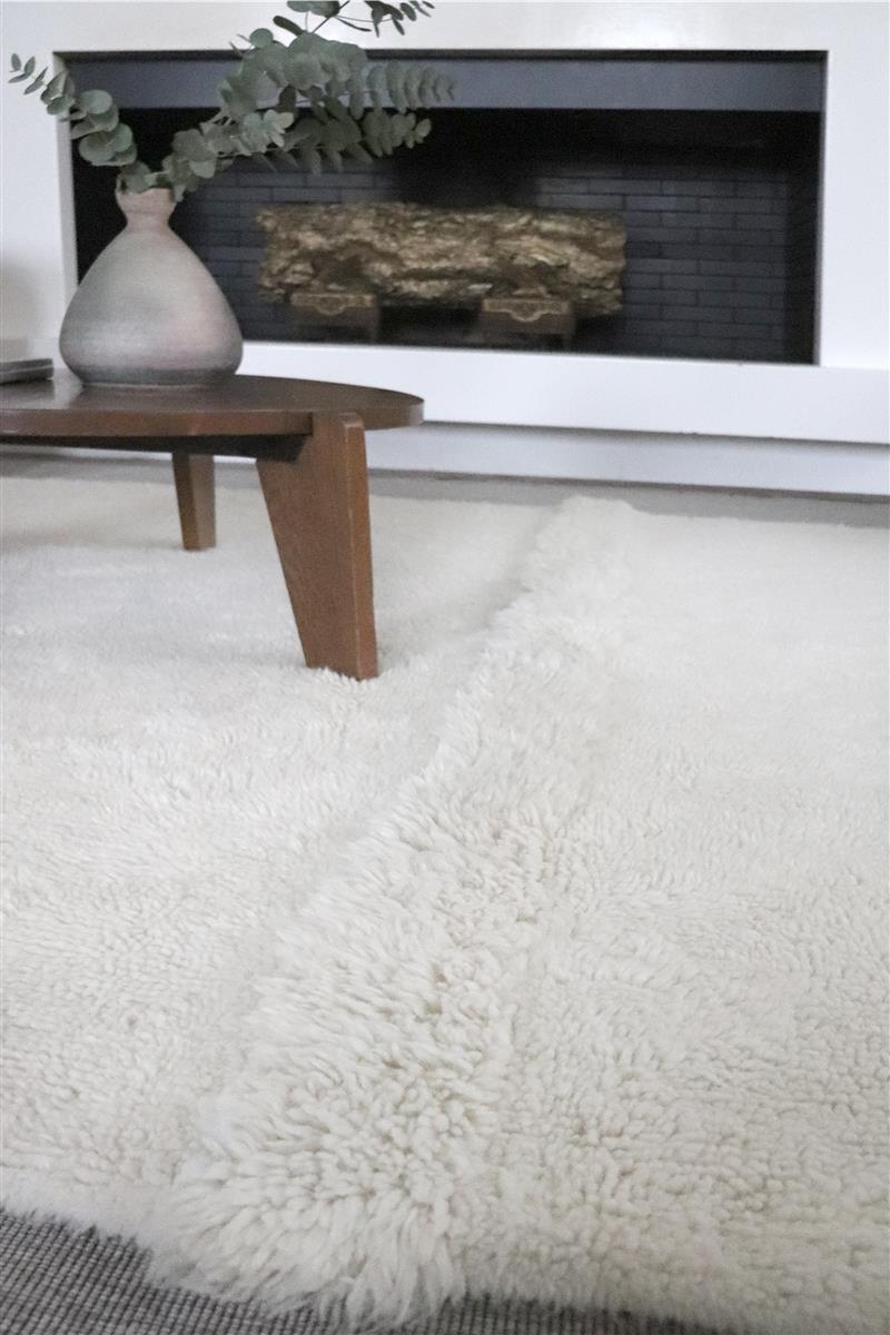 Lorena Canals Wollteppich TUNDRA - Sheep White | 250x340cm - Sir Henrys