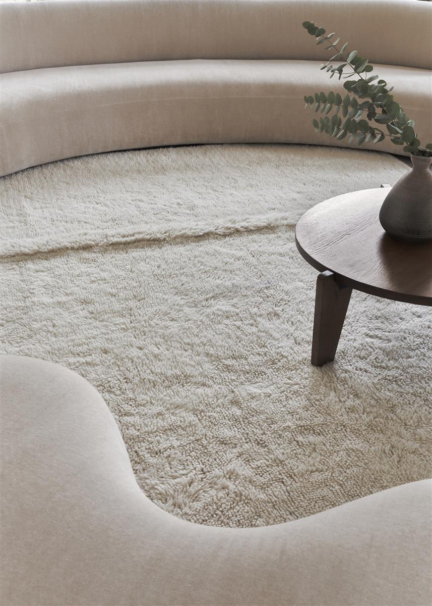 Lorena Canals Wollteppich TUNDRA - Sheep White | 250x340cm - Sir Henrys