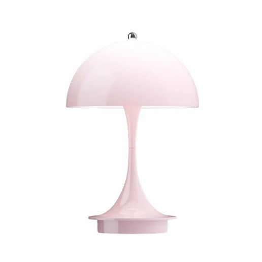 Louis Poulsen Tischleuchte PANTHELLA 160 PORTABLE V3 opal pale rose | Ø16x23,8cm