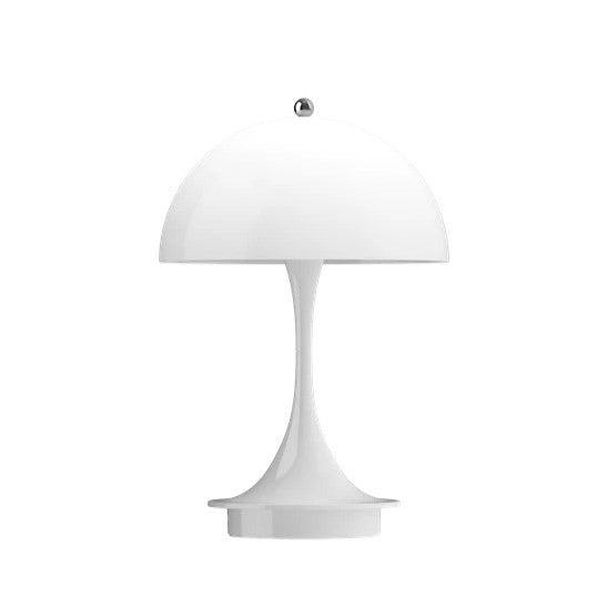 Louis Poulsen Tischleuchte PANTHELLA 160 PORTABLE V3 opal weiß | Ø16x23,8cm