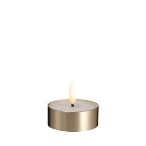 Moods & More LED Teelicht BRASS METAL gold | 63x25 mm