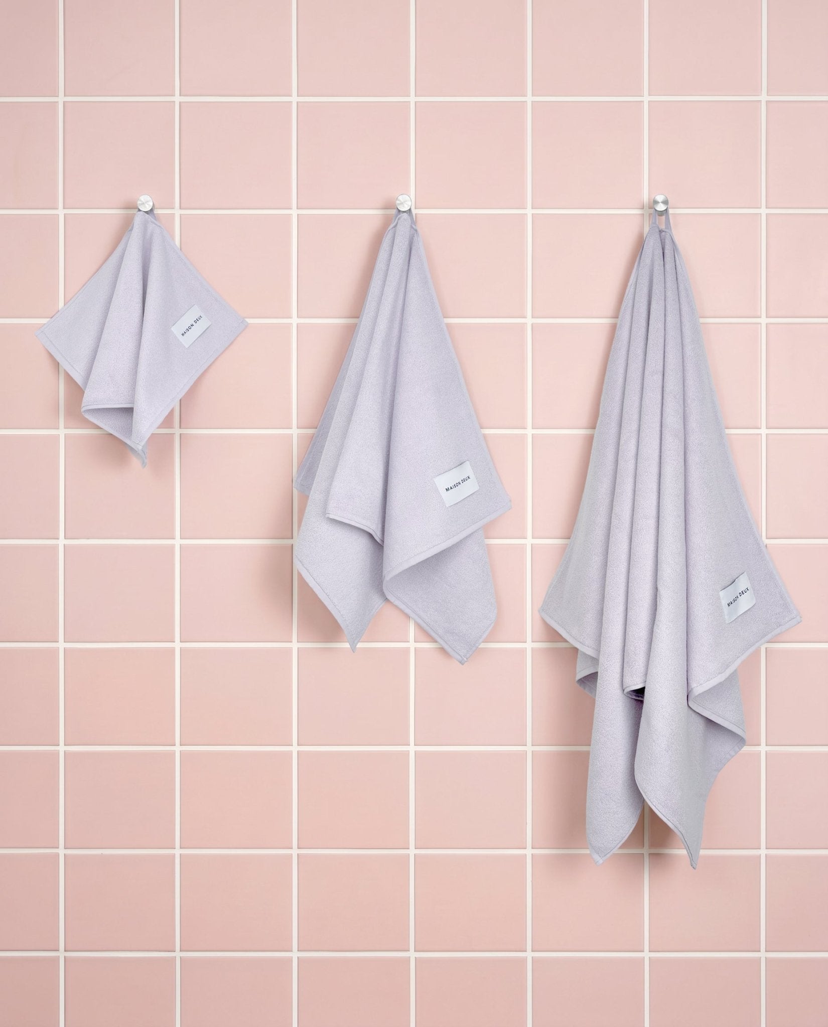 Maison Deux Badetuch SOLID COLOR Lilac | 140x70cm - Sir Henrys