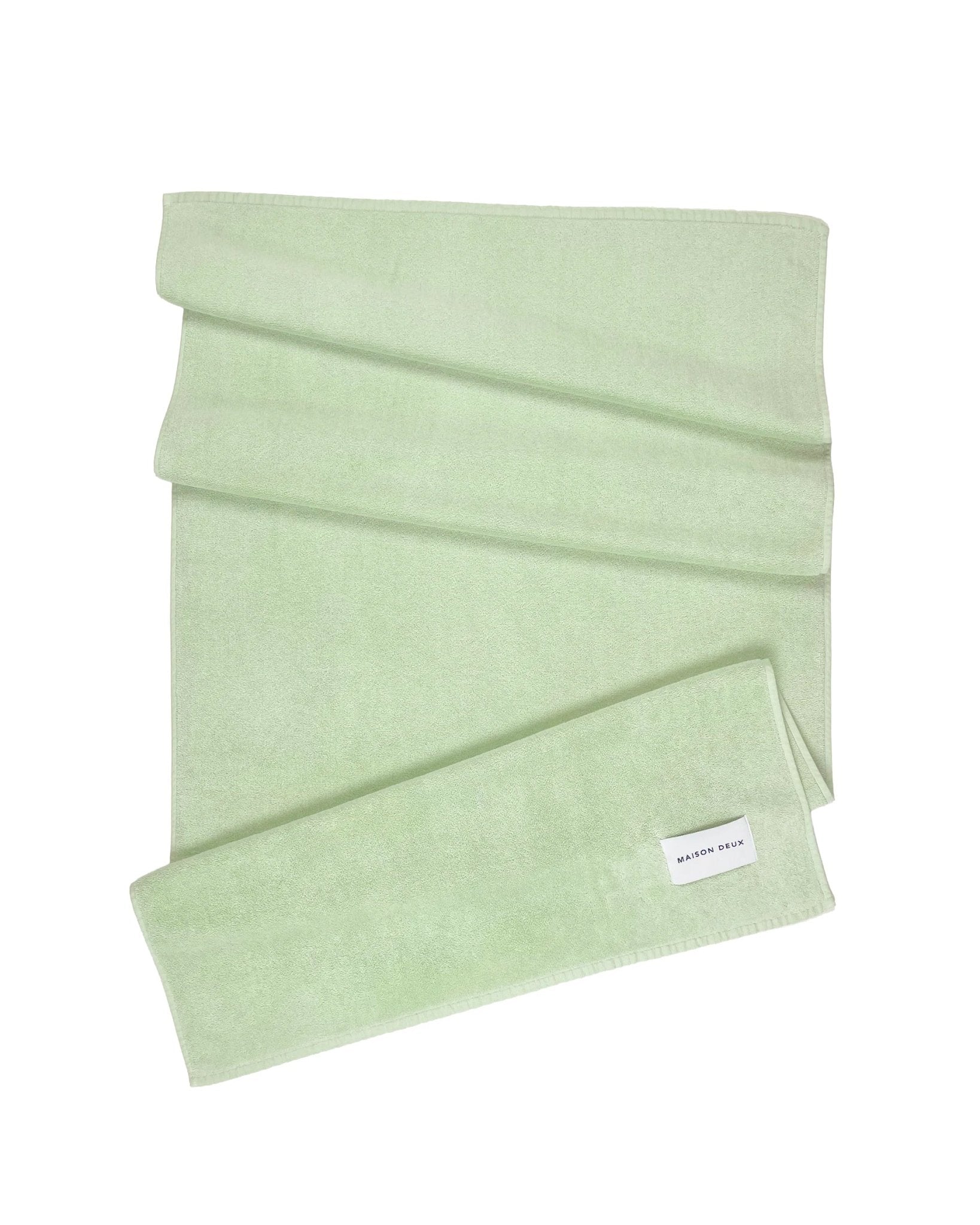 Maison Deux Badetuch SOLID COLOR Sage | 140x70cm - Sir Henrys