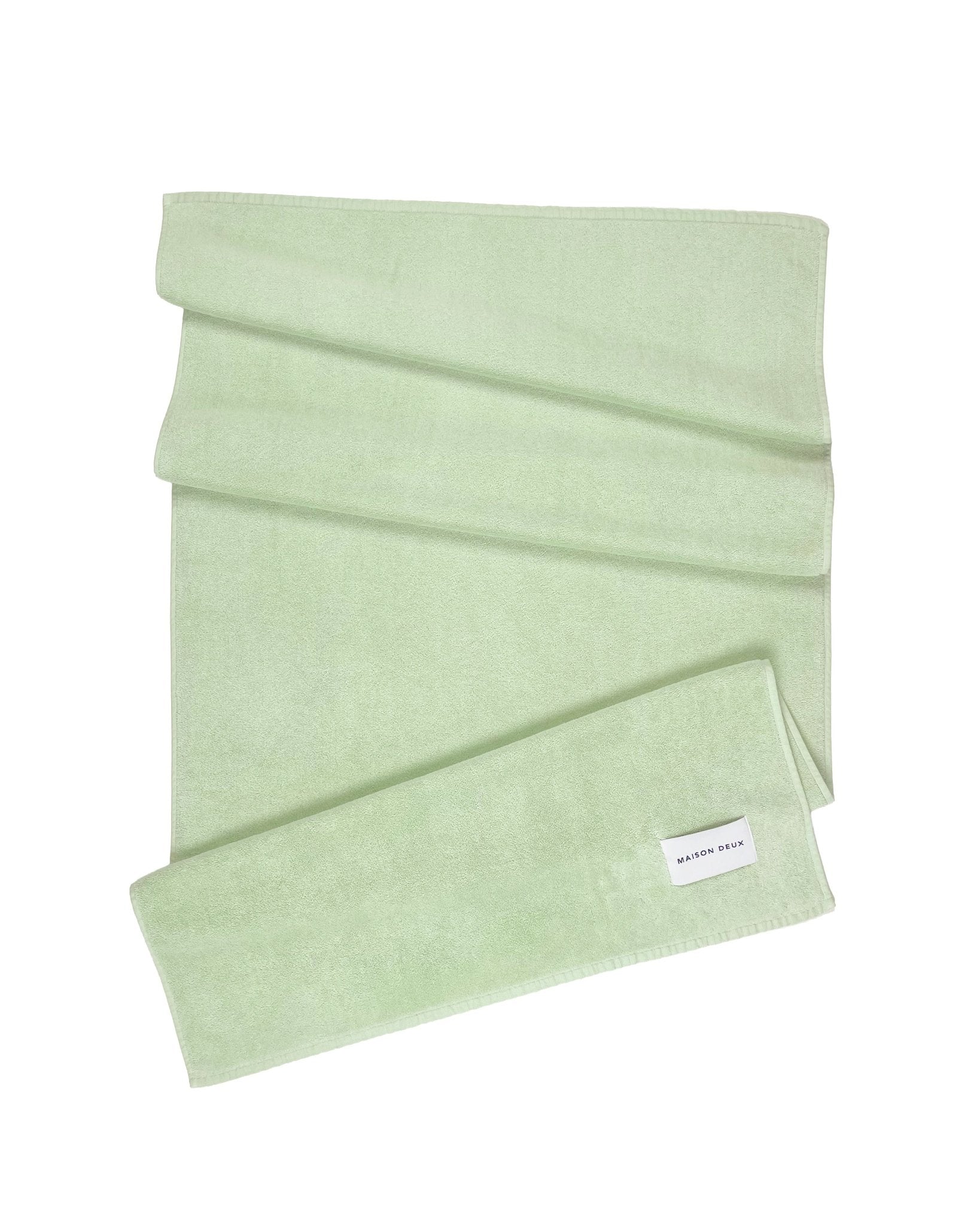 Maison Deux Badetuch SOLID COLOR Sage | 140x70cm - Sir Henrys